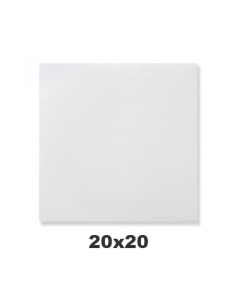 Servilleras 20x20 - PP - Blancas - 100 Hojas ( CAJA DE 30 PAQUETES )