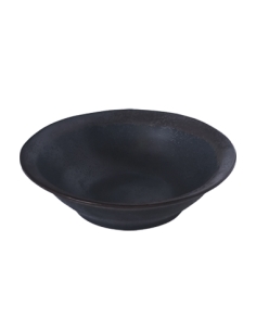 Bowl - Redondo - Negro Mate - Melamina - 200 cc - Ø14x4 cm - ( UNIDAD )