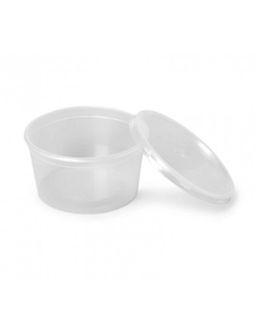 Tarrina Redonda Con Tapa - 500 ml - T500I RD - ( CAJA DE 500 )+