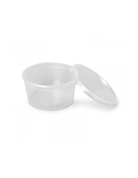 Tarrina Redonda Con Tapa - 500 ml - T500I RD - ( CAJA DE 500 )