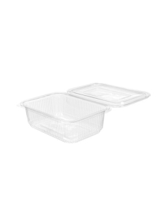 Tarrinas - Bisagra - PET  750 ml. - IZ1-750D - 194x128x52 mm - ( CAJA 6 TIRAS DE 100 )