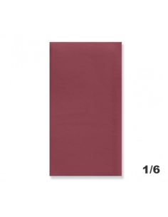 Servilletas - PP - 30x40 - 1/6 - BURDEOS - 100 Hojas ( CAJA DE 24 PAQUETES )