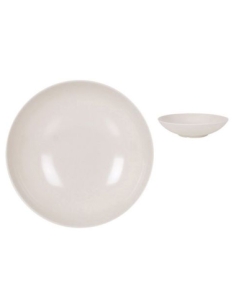 Plato Hondo - Melamina - IVORY - 21 cm ( UNIDAD )