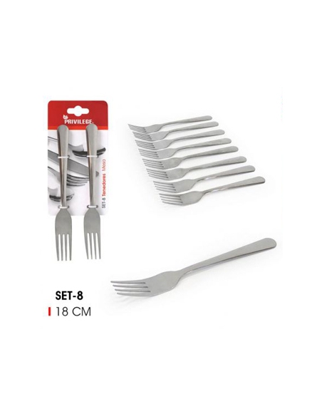 Tenedores Mesa - PRIVILEGE - ( PACK DE 8 )