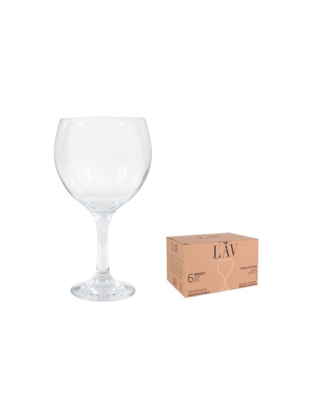 Copas Cristal - Combinado - 645cc - ( CAJA DE 6 )