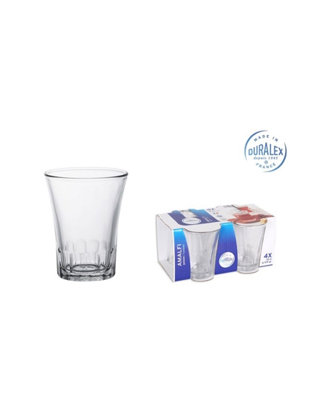 Vasos Cristal - AMALFI - 13 CL - ( CAJA DE 4 )