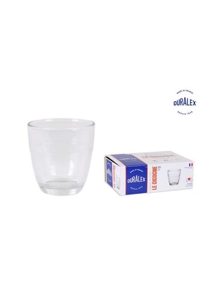 Vasos Cristal - Duralex - GIGOGNE - 9 CL - ( CAJA DE 6 )