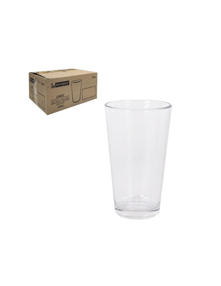Vasos Cristal -  CONICO - ALTO - 47 Cl - ( CAJA DE 12 )