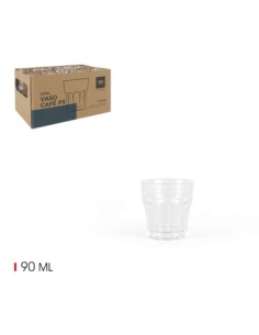 Vasos Plastico - PS - Cafe - 90 ml - ( CAJA DE 24 )