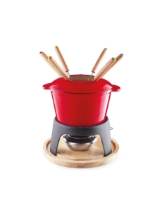 Fondue - LACOR - Hierro Fundido Rosso - 1,20 Lt - ( UNIDAD )