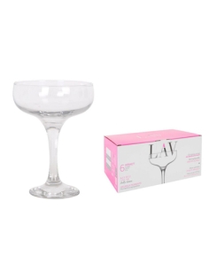 Copas Champagne - 235 cc - ( CAJA DE 6 )