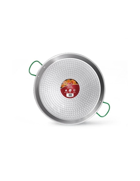 Paellera Acero Pulido 42 cm - 10 raciones - COK - ( UNIDAD )