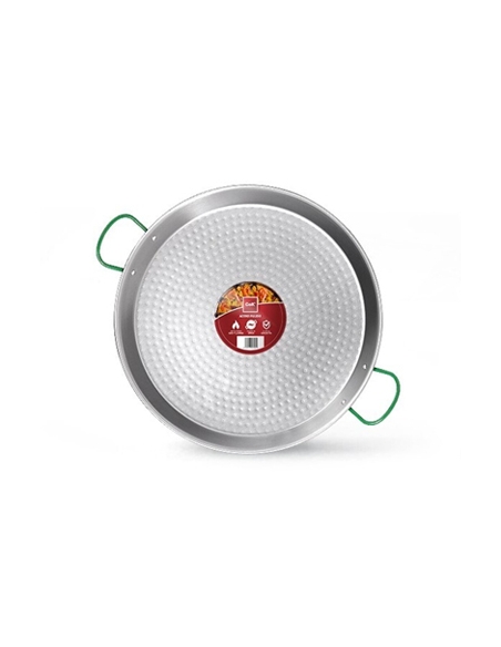 Paellera Acero Pulido 46 cm - 12 raciones - COK - ( UNIDAD )