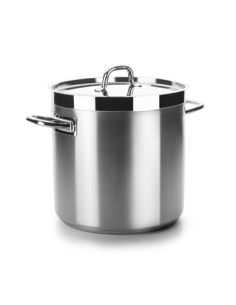 Olla Recta - Con Tapa - Inox 18/10 - 50 Cm - ( UNIDAD )