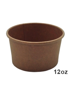 Tarrinas Helado - Kraft - 360 Ml - Ø105 mm - 12 oz - ( TIRA DE 50 )