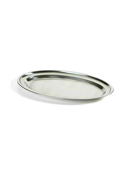 Fuente / Bandeja - Oval - Acero - 60x27 CM - ( UNIDAD )