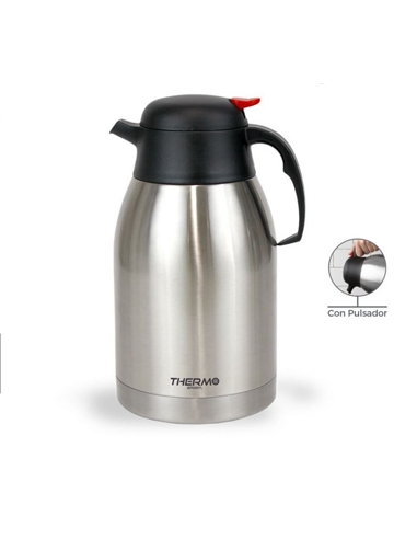 Jarra Acero - Termo - THERMOSPORT - Pulsador 2 Litros - ( UNIDAD )
