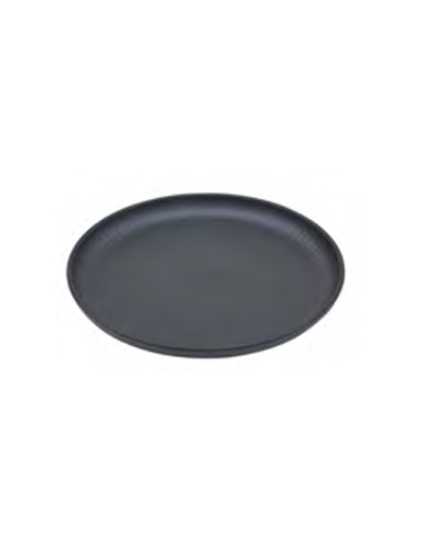 Plato Melamina - Redondo - AQUA BLACK - Ø21,7 CM - ( UNIDAD )
