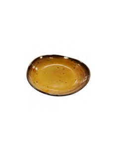 Bowl Melamina - Triangular - TERRACOTA AMBAR - 20,3x20x3,7 CM - ( UNIDAD )