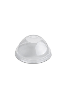 Tapa Cupula Cerrada - Vaso Helado - 105mm - 12oz - ( TIRA DE 50 )
