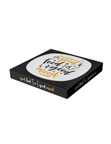 Cajas Pizza - Francia Good - 26x26 - ( PAQUETE DE 100 )