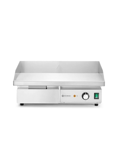 Plancha lisa - HENDI - Cromo - 550x430x240 mm - ( UNIDAD )