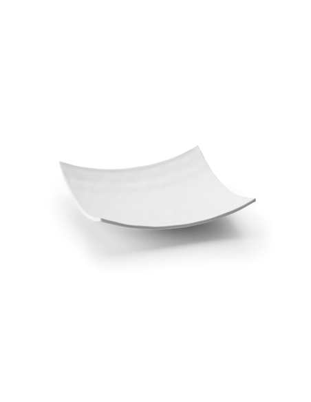 Fuente Melamina - Cuadrada - Blanca - 25x25 - ( UNIDAD )