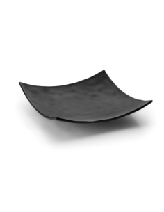Fuente Melamina - Cuadrada - Negra - 25x25 - ( UNIDAD )