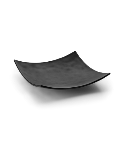 Fuente Melamina - Cuadrada - Negra - 25x25 - ( UNIDAD )