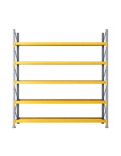 Estanteria - 2 Patas 3,5m - 10 Largueros 2,80m - Fondo 80cm