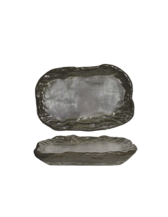 Fuente Oval Crude Sprout 29x18cm CT6