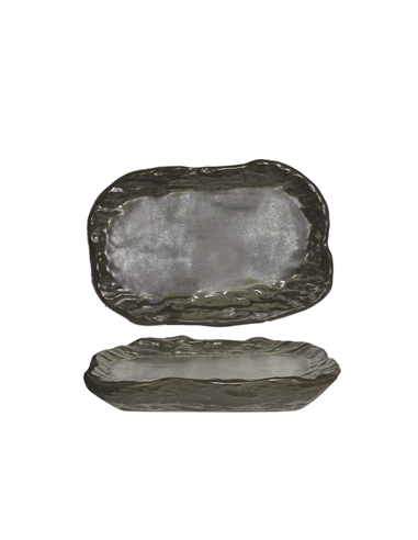 Fuente Oval Crude Sprout 29x18cm CT6