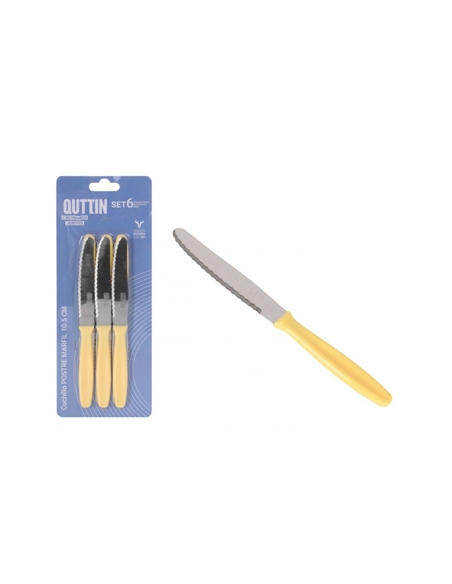 Cuchillos Postre - Sierra Postre - YBORY - ( PACK DE 6 )
