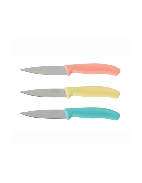 Cuchillo Pelador 9 cm - ( SET DE 3 CUCHILLOS )