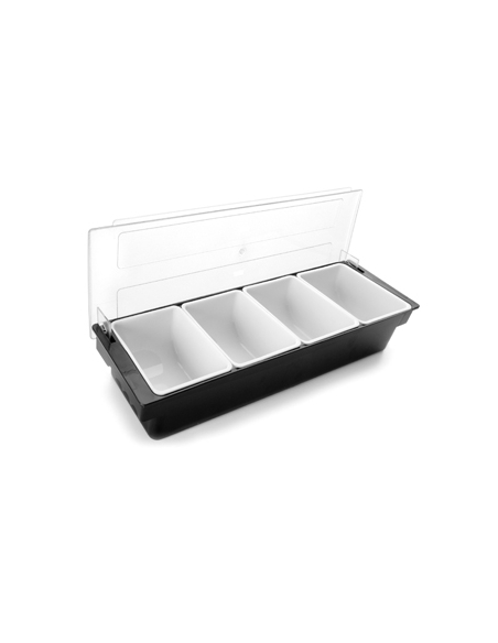 Contenedor Condimentos - 4 - Secciones - 750 Ml - ( UNIDAD )