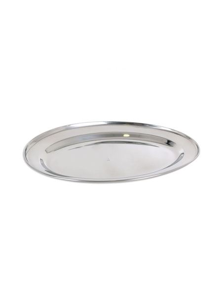 Fuente Oval - Acero - QUTTIN - Light - 50x34,7 cm - ( UNIDAD )