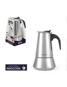 Cafetera - Aluminio - QUTTIN - Induccion - 6 Servicios - ( UNIDAD )