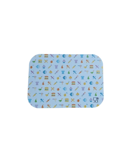 Tapas Tarrinas - Aluminio - 1500 cc - Rectangular - (CAJA DE 4 TIRAS DE 100 )