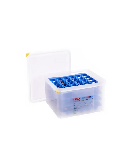 Contenedor Plastico - GN 2/3 - Portahuevos - 4 Bandejas - 120 H - ( UNIDAD )