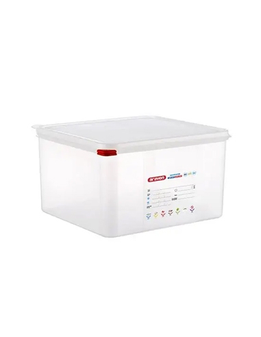 Envase Plastico - GASTRONORM AR - GN 2/3 - 354x325 mm - H200 - 19 LT - ( UNIDAD )
