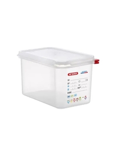 Envase Plastico - GASTRONORM AR - GN 1/4 - 162x265 mm - H150 - 4,3 LT - ( UNIDAD )