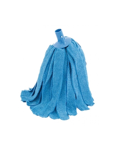 Fregona microfibra de tiras Experto, 190 g. (Azul Experto)