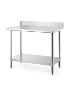 Mesa Trabajo - Salpicadero - Acero Inox - 1200x600x950 mm - ( UNIDAD )