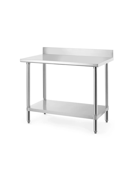 Mesa Trabajo - Salpicadero - Acero Inox - 1200x600x950 mm - ( UNIDAD )