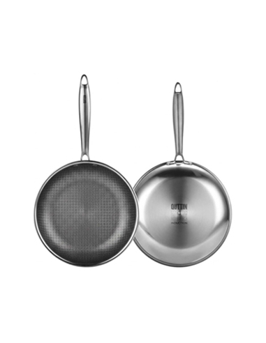 Sarten Acero - Induccion - QUTTIN TRIPLEX - Ø - 24 CM - ( UNIDAD )