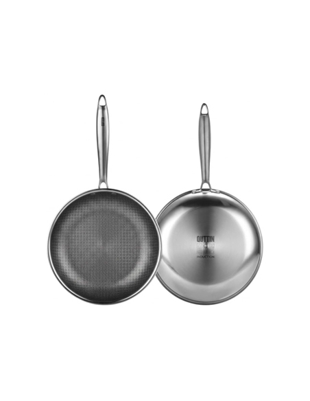 Sarten Acero - Induccion - QUTTIN TRIPLEX - Ø - 28 CM - ( UNIDAD )