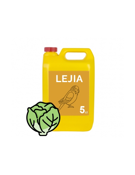 Lejia Alimentaria - PERIQUITO - 5 Lt. - ( UNIDAD )