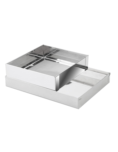 Harinero Inox - 25x20 cm - ( UNIDAD )