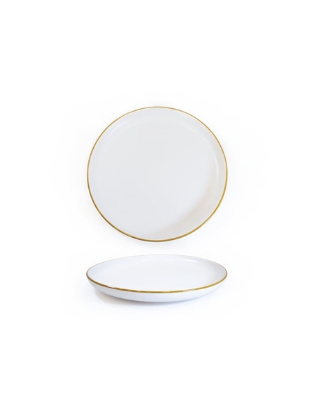 Plato Llano Porcena - LYRA - 27cm - ( UNIDAD )