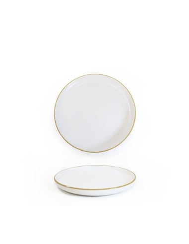 Plato Llano Porcena - LYRA - 20cm - ( UNIDAD )